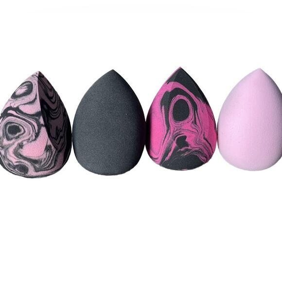 Makeup Sponges (Pack of 4) Brand New Wet/Dry Use - Picture 3 of 7